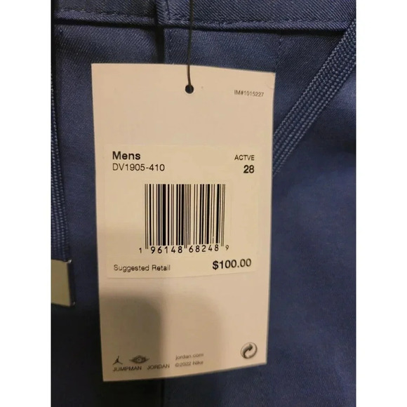 Nike Air Jordan x Eastside Golf Navy Shorts Size 28- Mens DV1905-410 BRAND NEW - Picture 15 of 16